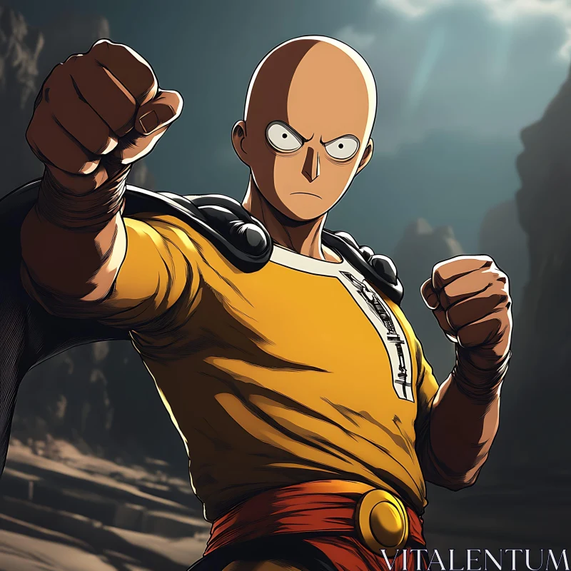 Anime Hero in Action