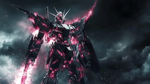 Futuristic Cyborg Warrior