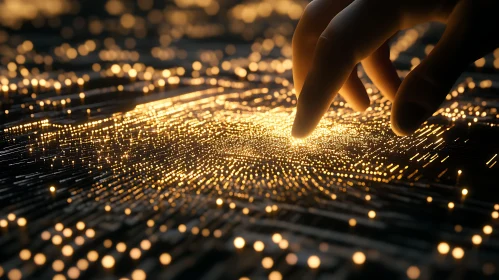 Connected by Touch: Data Network
