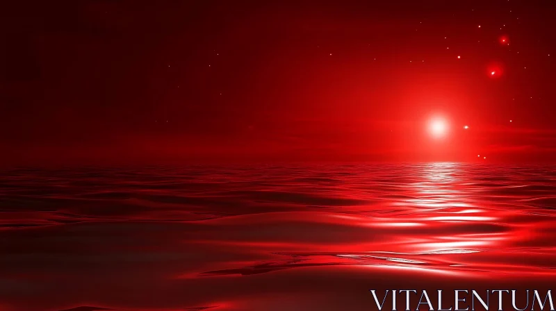 Scarlet Seascape