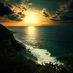 Coastal Sunset View