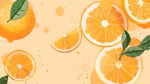 Citrus Harmony: A Study in Orange