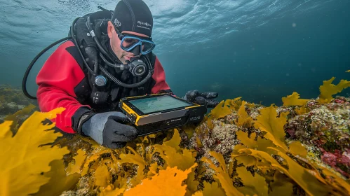 Underwater Data Collection with Diver