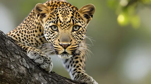 Wild Leopard in Natural Habitat