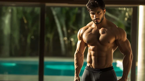 Man with Toned Body