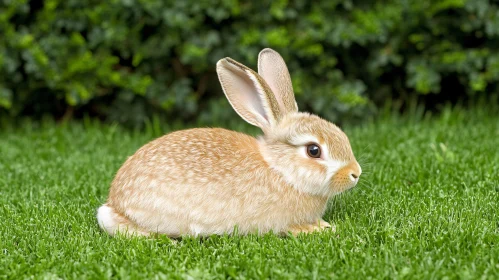 Bunny Portrait in Natural Light