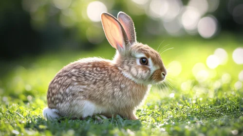 Rabbit in the Meadow