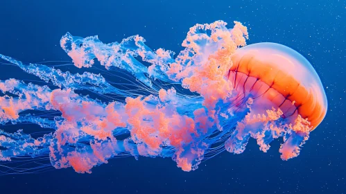 Graceful Jellyfish in the Ocean's Depths