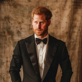 Prince Harry in Formal Attire