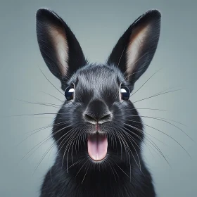 Funny Bunny Close-up
