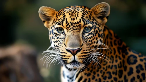 Leopard's Stare: A Wildlife Portrait