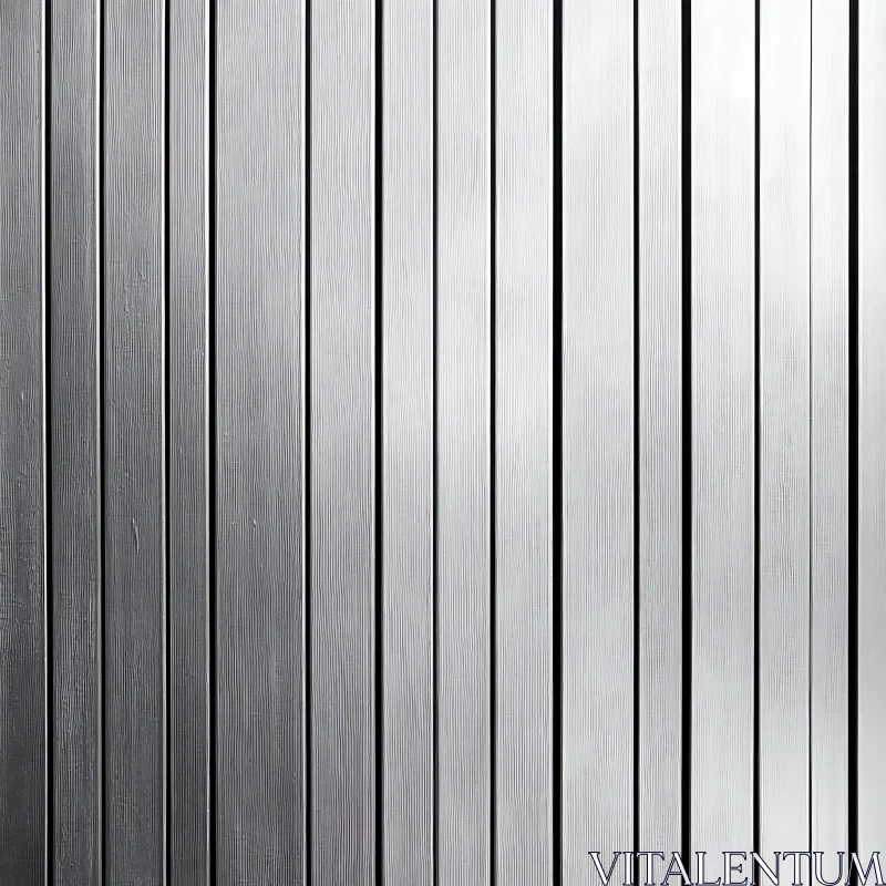 Metallic Vertical Lines Abstract Composition AI Image