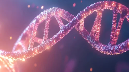 Detailed DNA Molecule Rendering