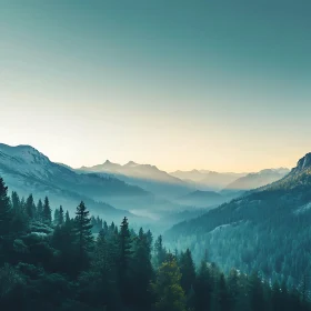 Misty Mountains and Forests