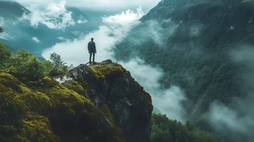 Contemplation on a Mountain Top