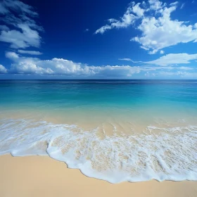 Seascape: Beach and Sky