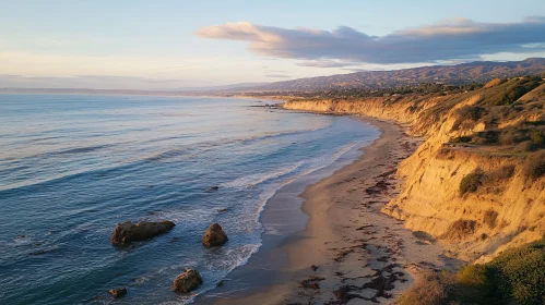 Coastal Serenity: A Beachfront View