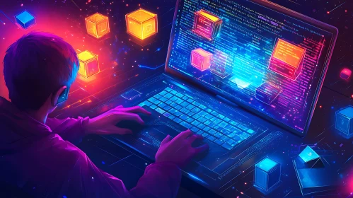 Coding in Neon Dreams