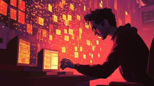 Coder in the Digital Matrix