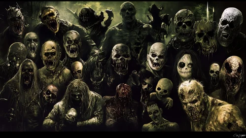 Undead Gathering: A Macabre Assembly