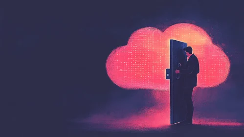 Cloud Portal Entry: Conceptual Illustration