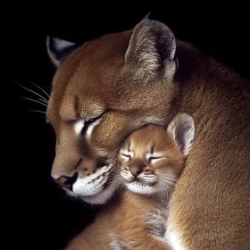 Cougar Motherhood: A Tender Moment