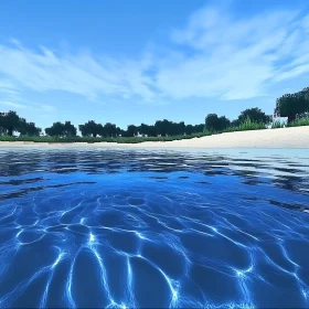 Seascape with Reflections