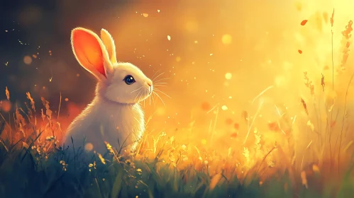 Rabbit in Meadow
