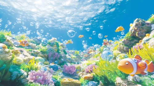 Clownfish in a Coral Wonderland