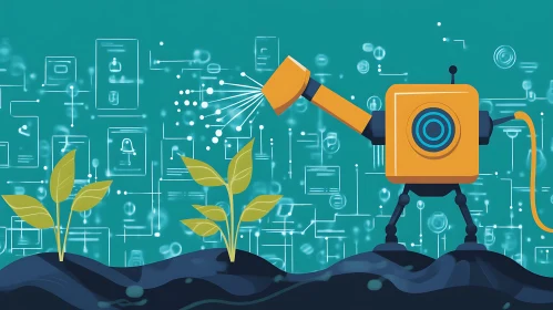 Robotic Agriculture and Plant Watering