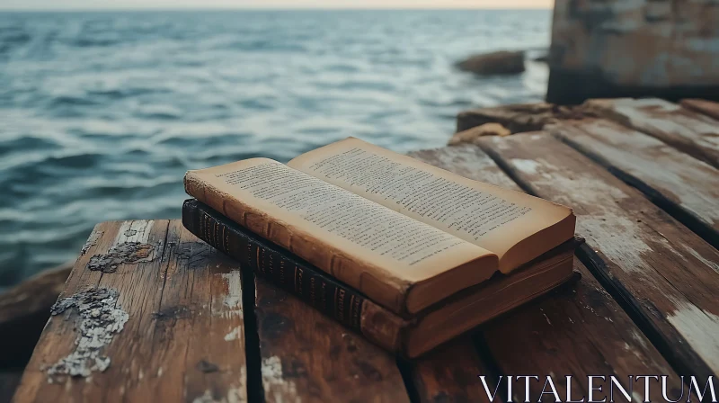 AI ART Books on the Dock