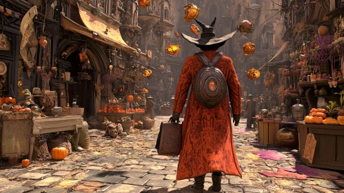 Autumnal Market Traveler