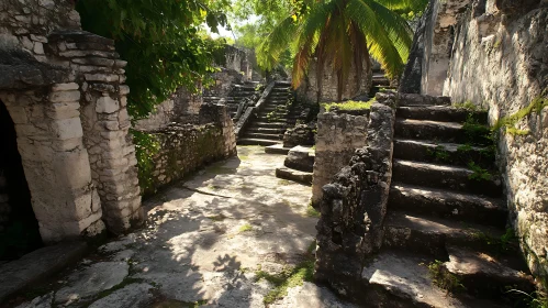 Ruins and Nature Intertwined