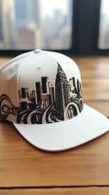 Cityscape Snapback Hat - Graphic Illustration by Steve Sack and Patrick Brown