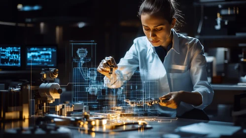 Electronics Expert Blueprint Assembly