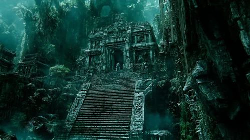 Lost Temple in the Jungle