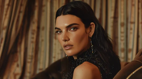 Timeless Elegance: Kendall Jenner in Fashion Portrait