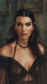 Kendall Jenner Fashion Portrait