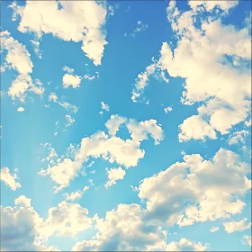 Blue Sky and Clouds