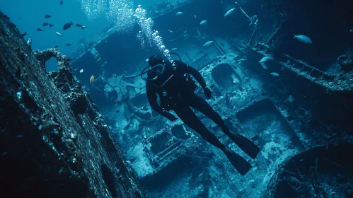 Underwater Shipwreck Adventure