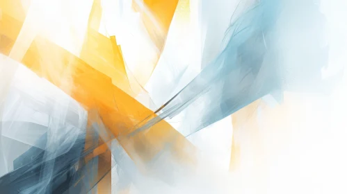 Abstract Art: A Fusion of Translucent Planes & Light-filled Compositions