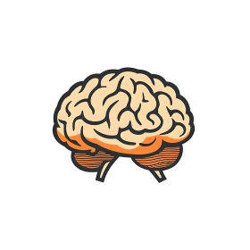 Human Brain Graphic Art