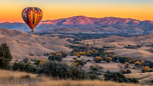 Balloon Ride at Sunset
