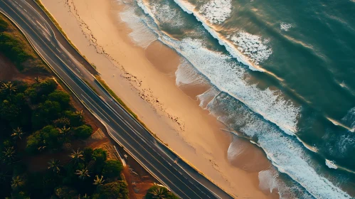 Seaside Road Aerial View