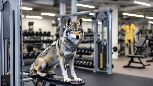 Wolf at the Gym