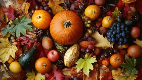 Fall's Bounty: A Seasonal Still Life
