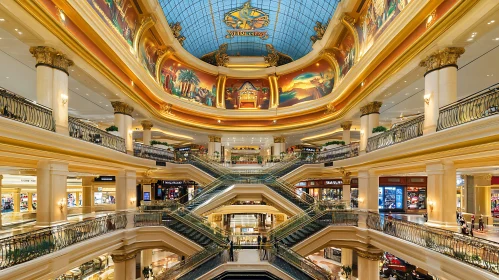 Grand Mall Interior with Luxurious Design