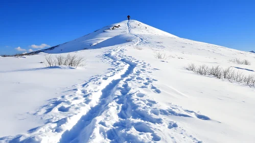 Snowy Mountain Summit