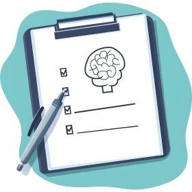 Mental Health Checklist Artistic Rendition