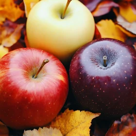 Autumnal Apple Still Life